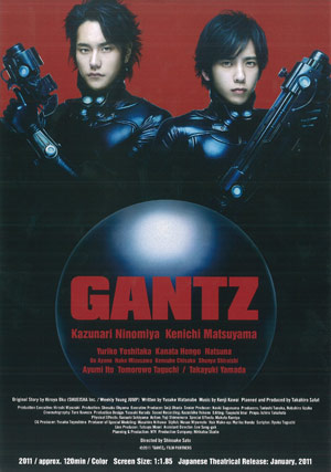the Live Action for Gantz,